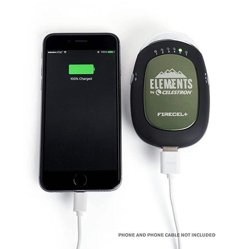 FireCel Plus - Hand Warmer/Charger/Flashlight, Green (93544)