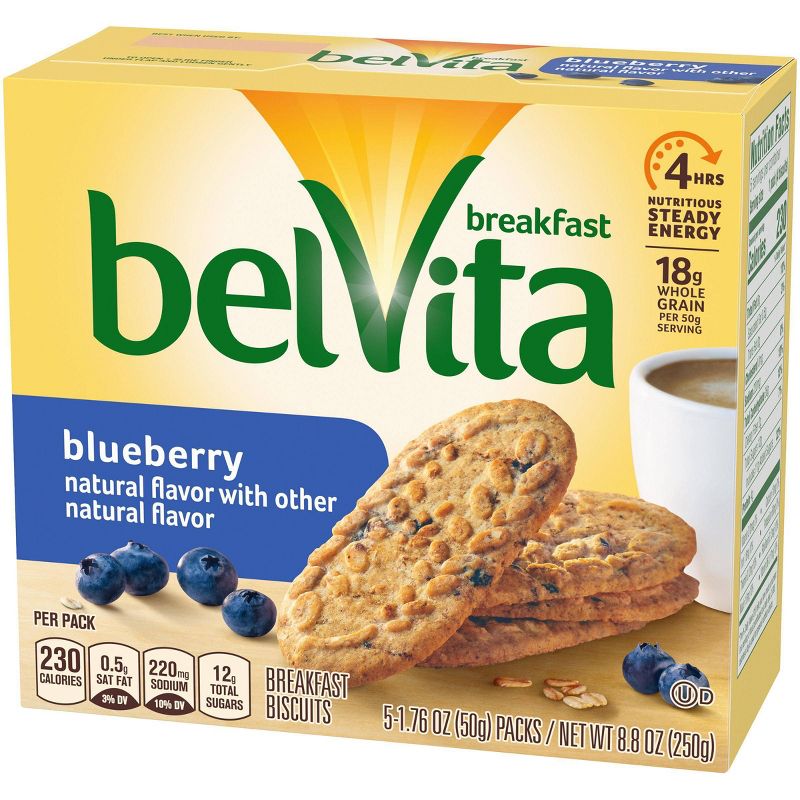 belVita Blueberry Breakfast Biscuits - 5 Packs