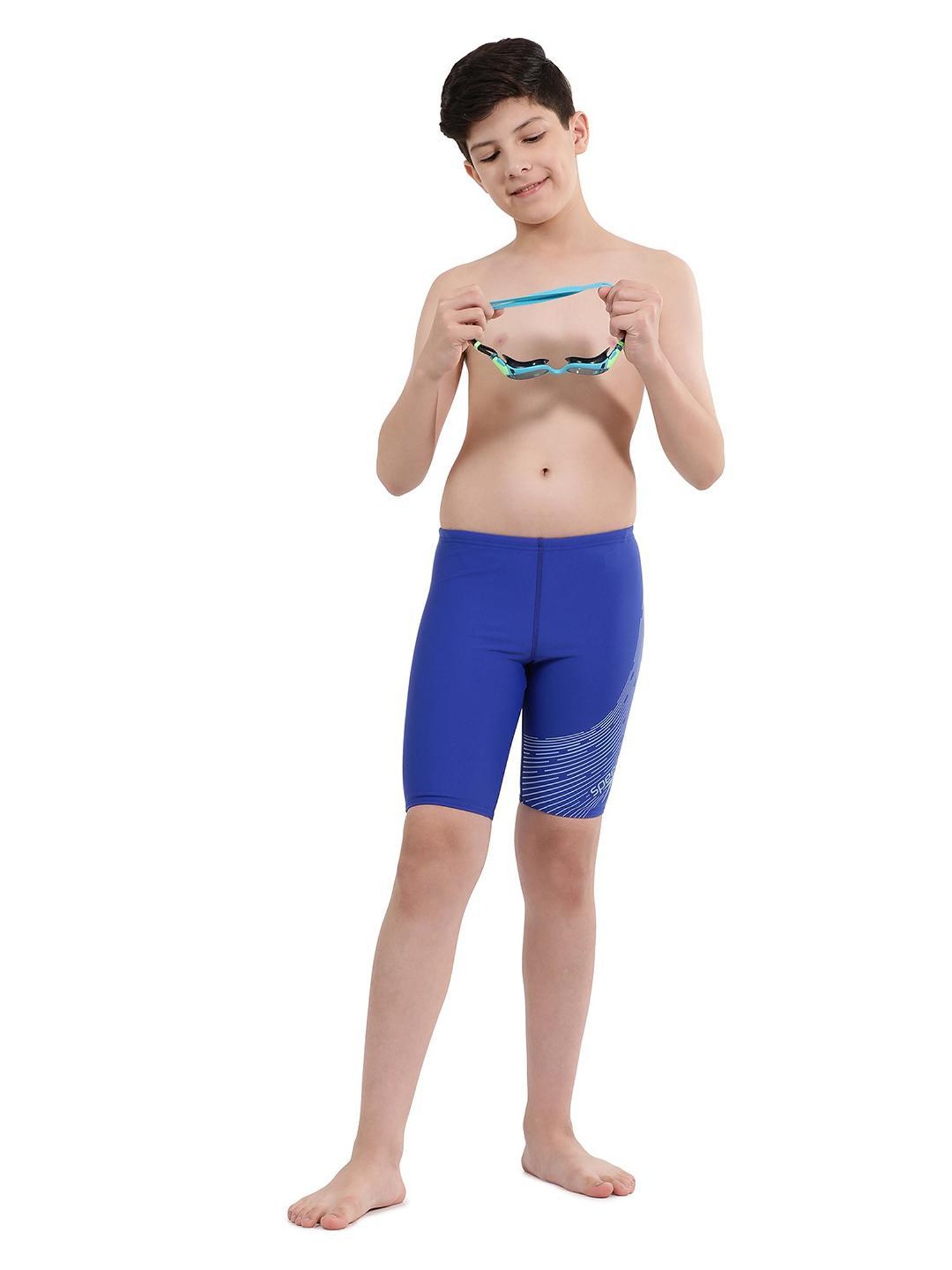 Speedo Kids Blue Printed Jammer