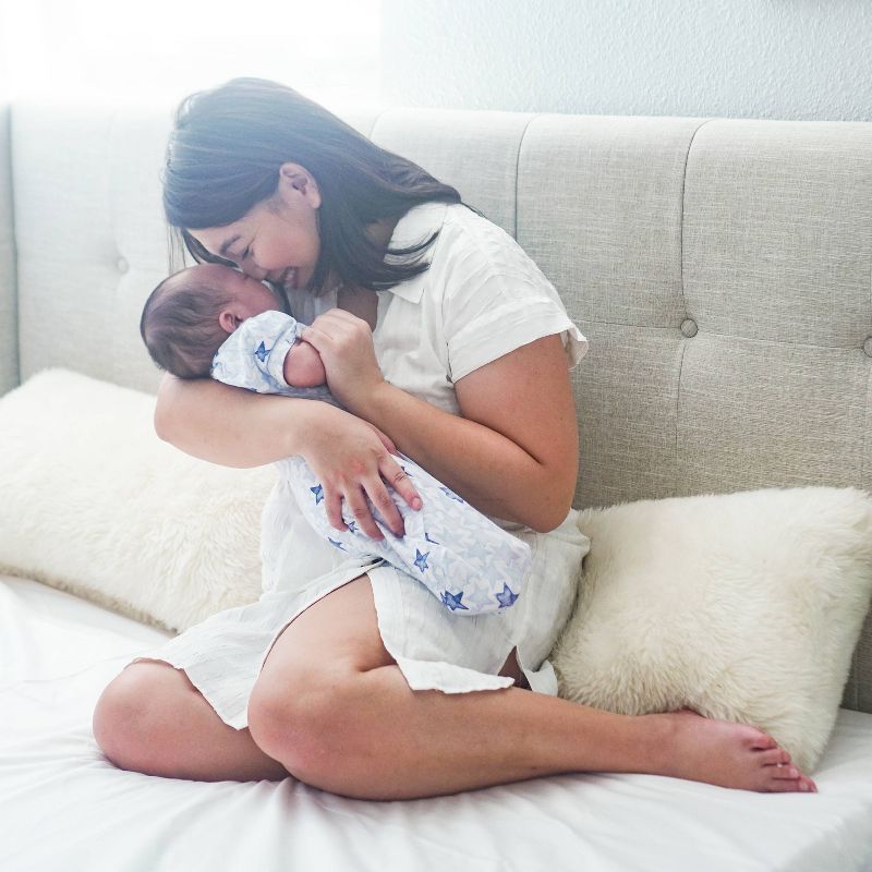 aden + anais Snug Swaddle Wraps Twinkling Stars - Blue 2pk