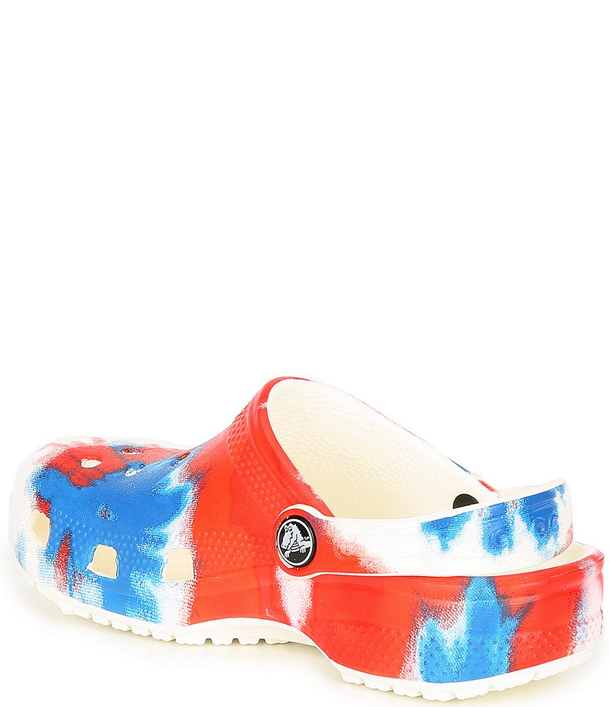 Crocs Kids' Classic Tie Dye Clogs (Infant)