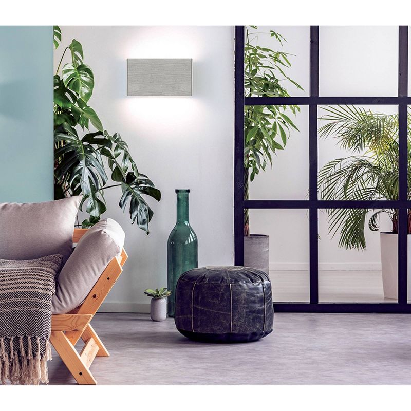 Nikita Wall Light 9" Matte Nickel - Eglo