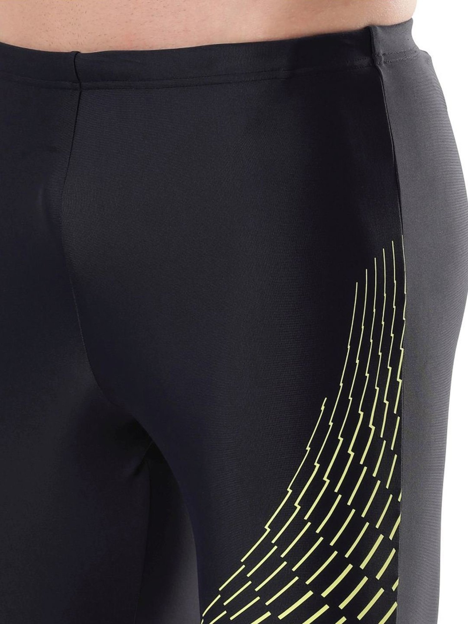 Speedo Dark Blue Regular Fit Printed Swim Shorts