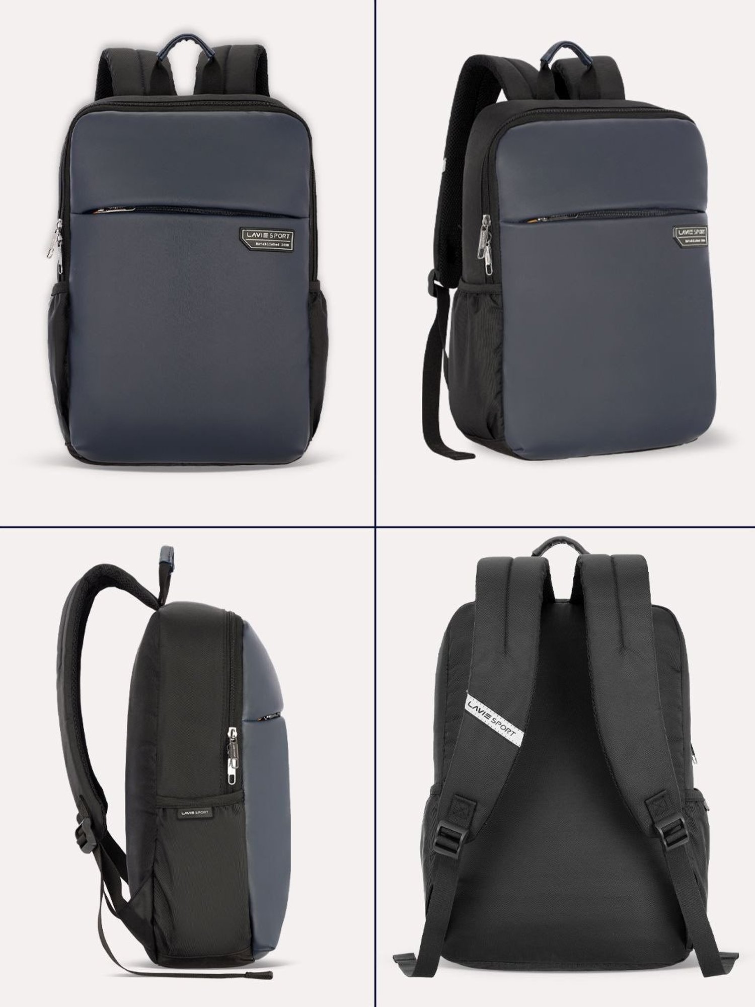 Lavie Sport Premier 21L Laptop Backpack For Men & Women (Navy)