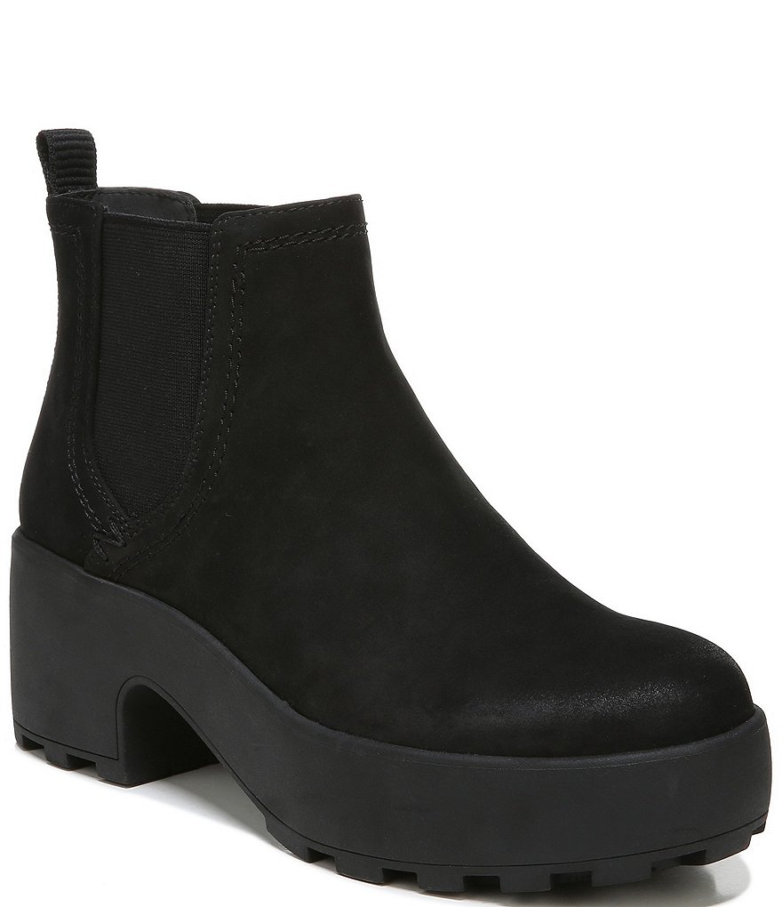 Zodiac Tavi Leather Chelsea Platform Booties