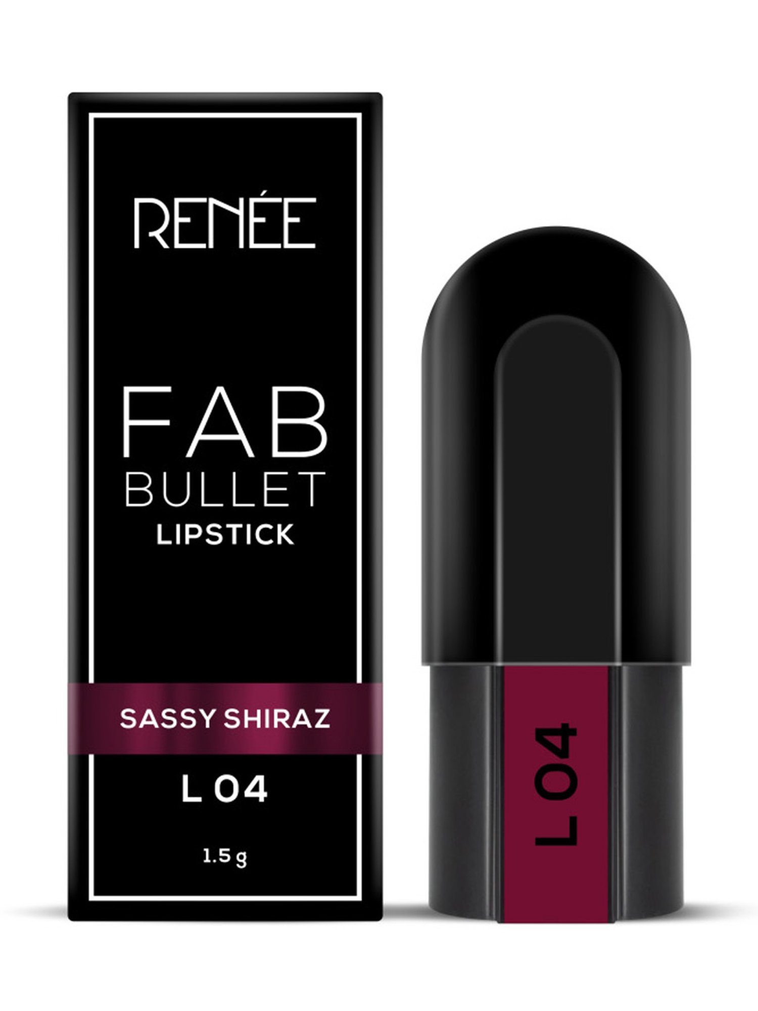 Renee Fab Bullet L 04 Sassy Shiraz - 1.5 gm