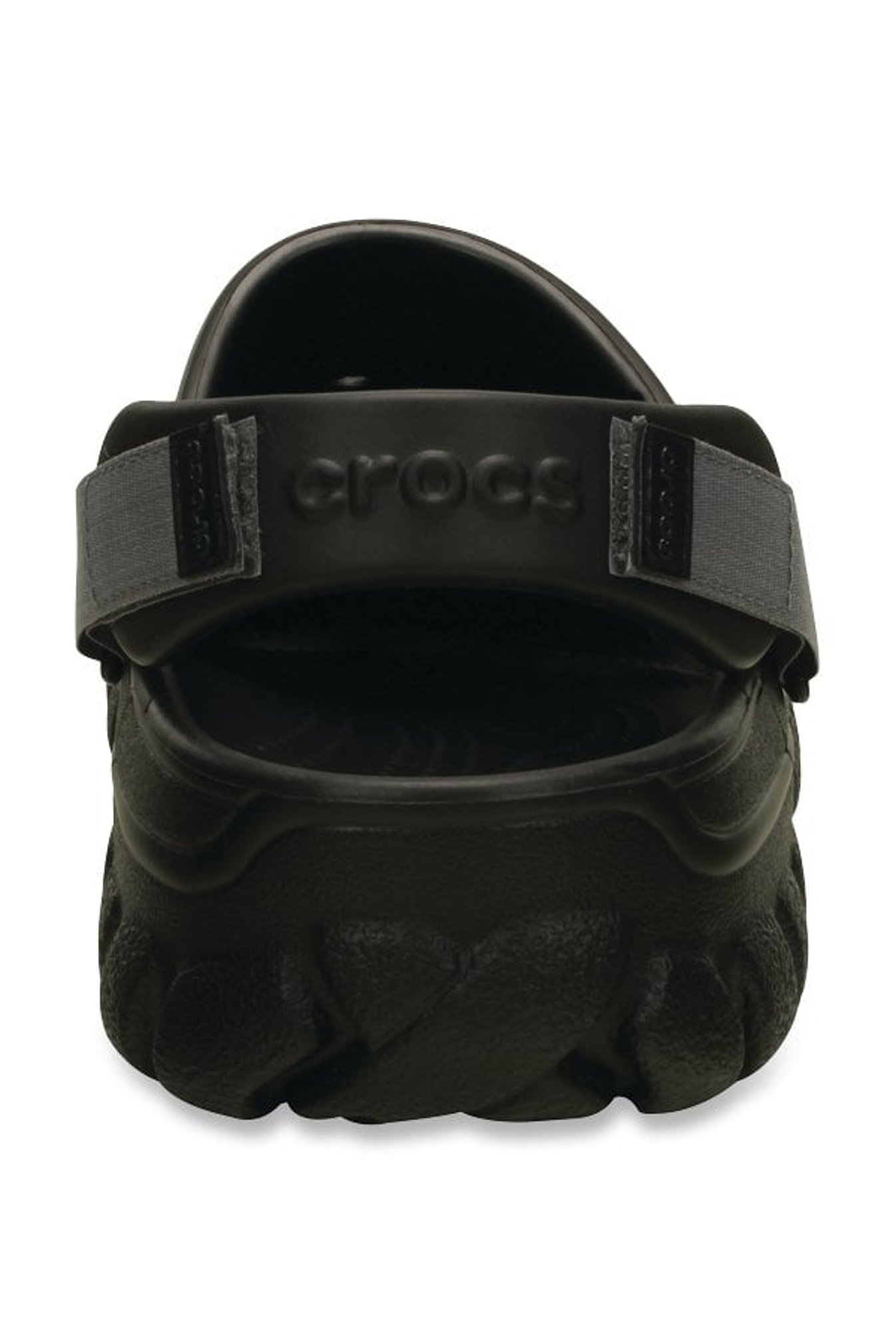 Crocs Unisex Offroad Sport Black Back Strap Clogs
