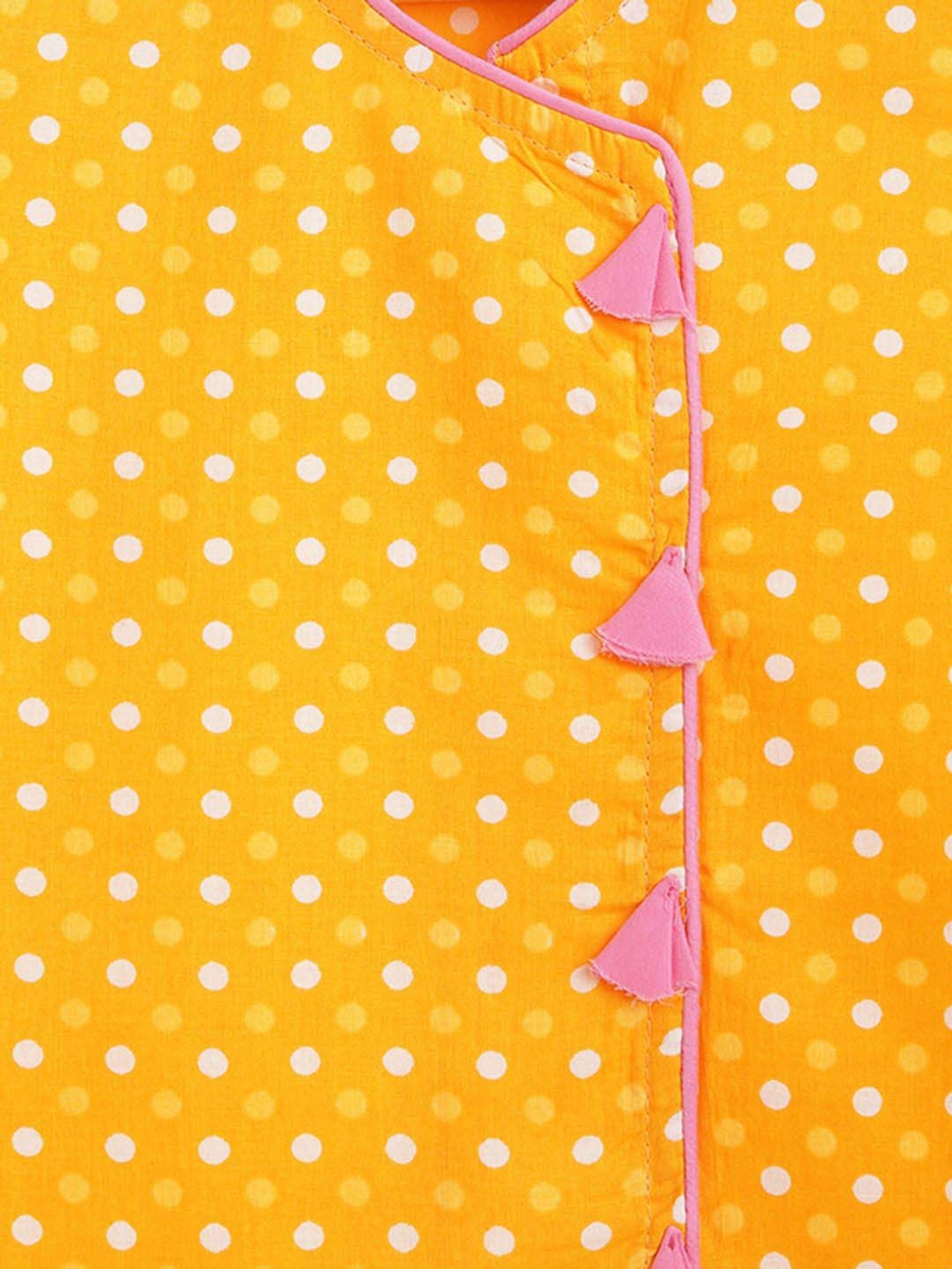 A Little Fable Kids Red & Beige Embellished Lehenga Choli