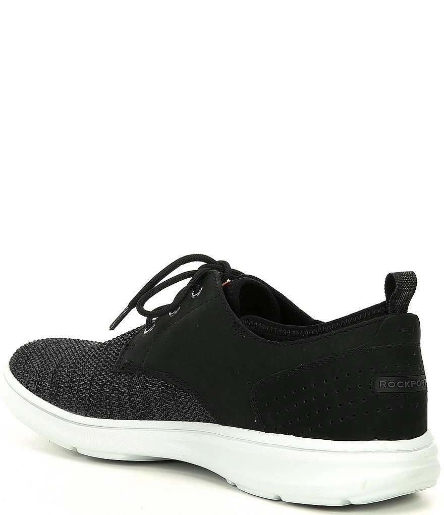 Rockport Men's Zaden Suede Plain Toe Oxfords