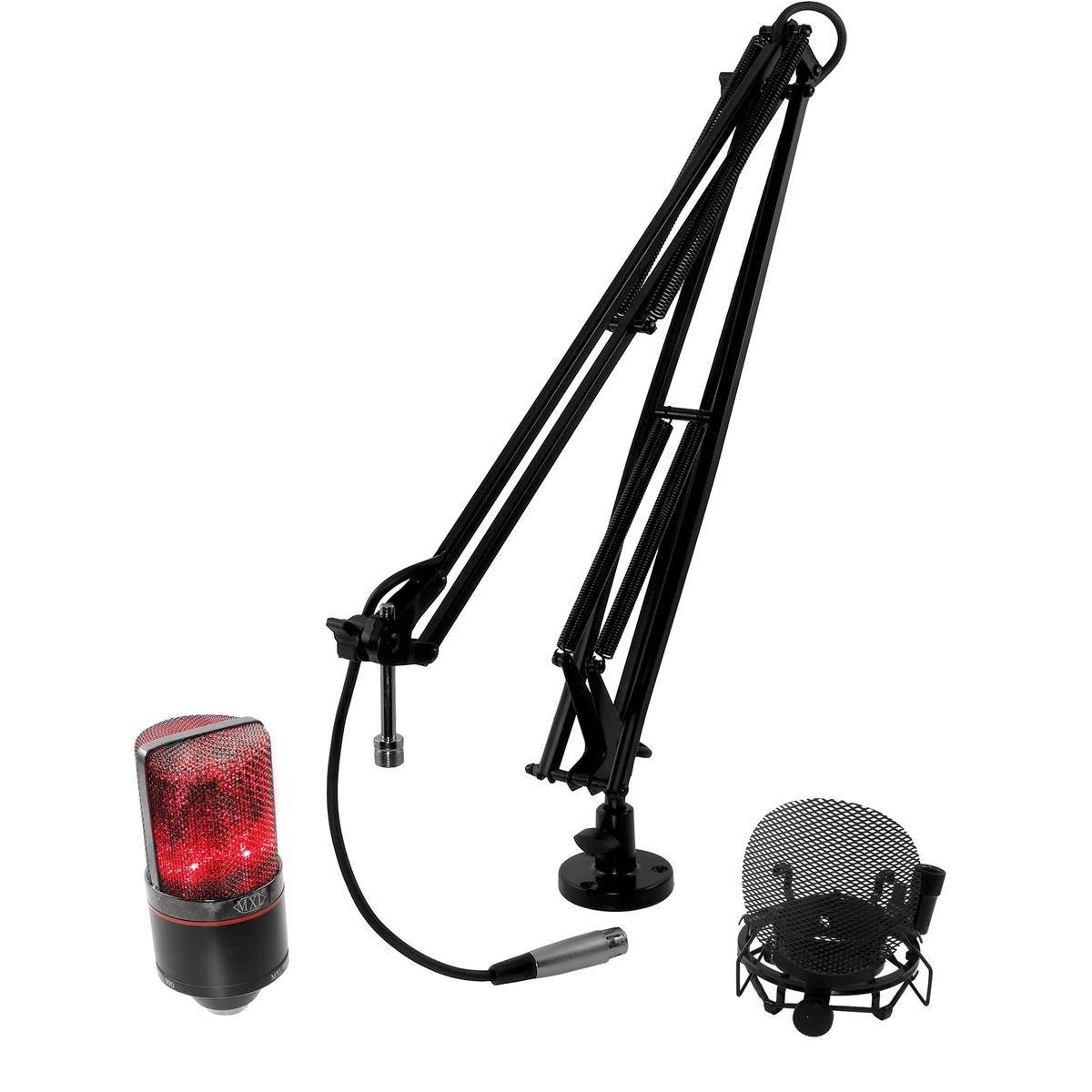 MXL OverStream USB Gaming and Podcasting Bundle with 990 Blaze Microphone