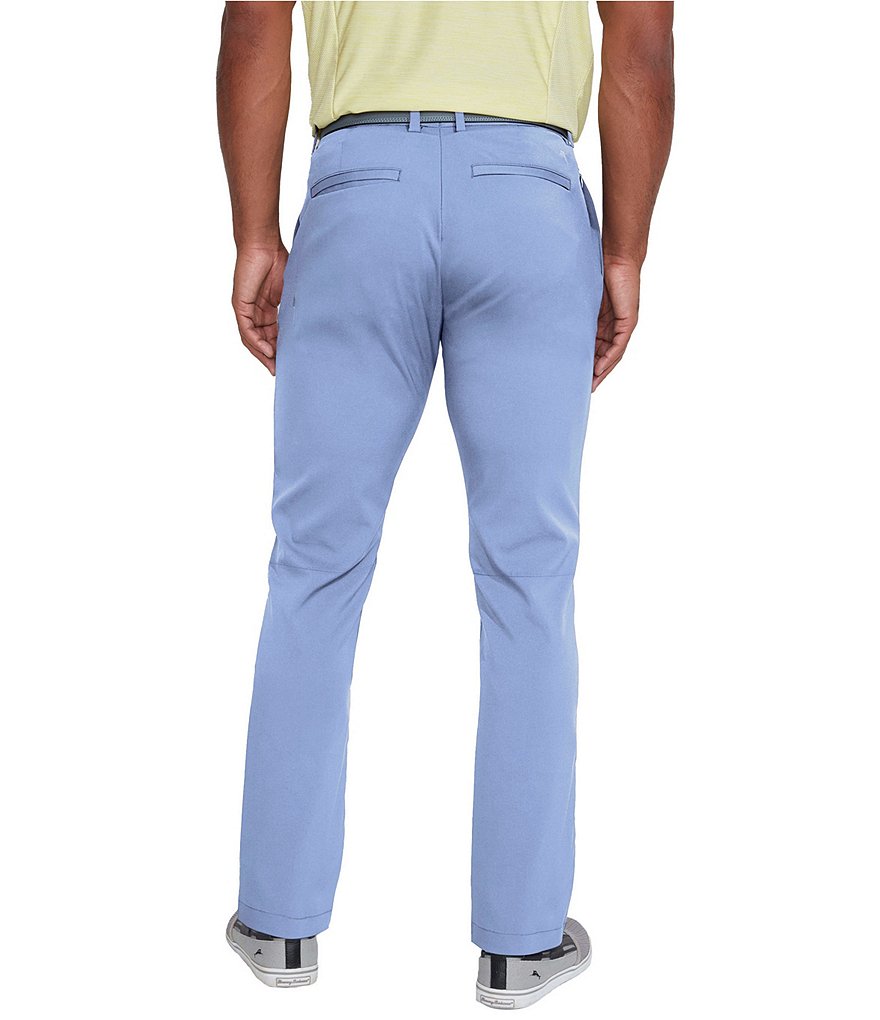 Tommy Bahama IslandZone Flat-Front Oxford Stretch Pants