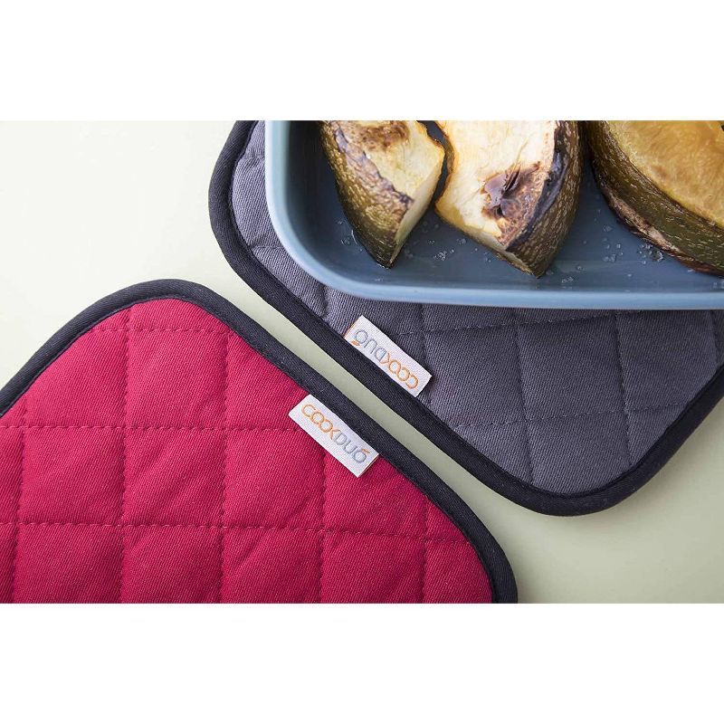 Cookduo Grab & Grip Pot Holder/Trivet - Red Pot Holder & Trivet
