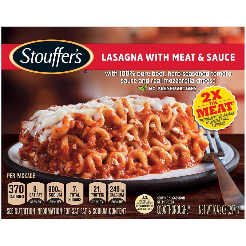 Stouffer's Frozen Lasagna with Meat & Sauce Classics - 10.5oz