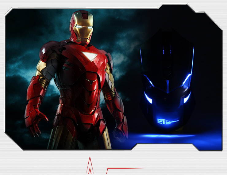 E-Blue 2.4GHz Cordless 8D 2000DPI ET Tech X-08 X4 6 Buttons USB Optical Wireless Gaming Mouse