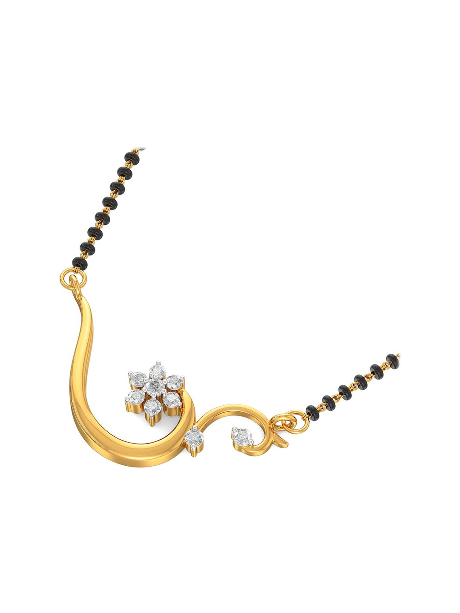 Joyalukkas 18k Gold & Diamond Mangalsutra