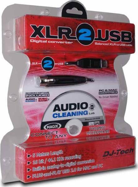 XLR to USB Recording Solution