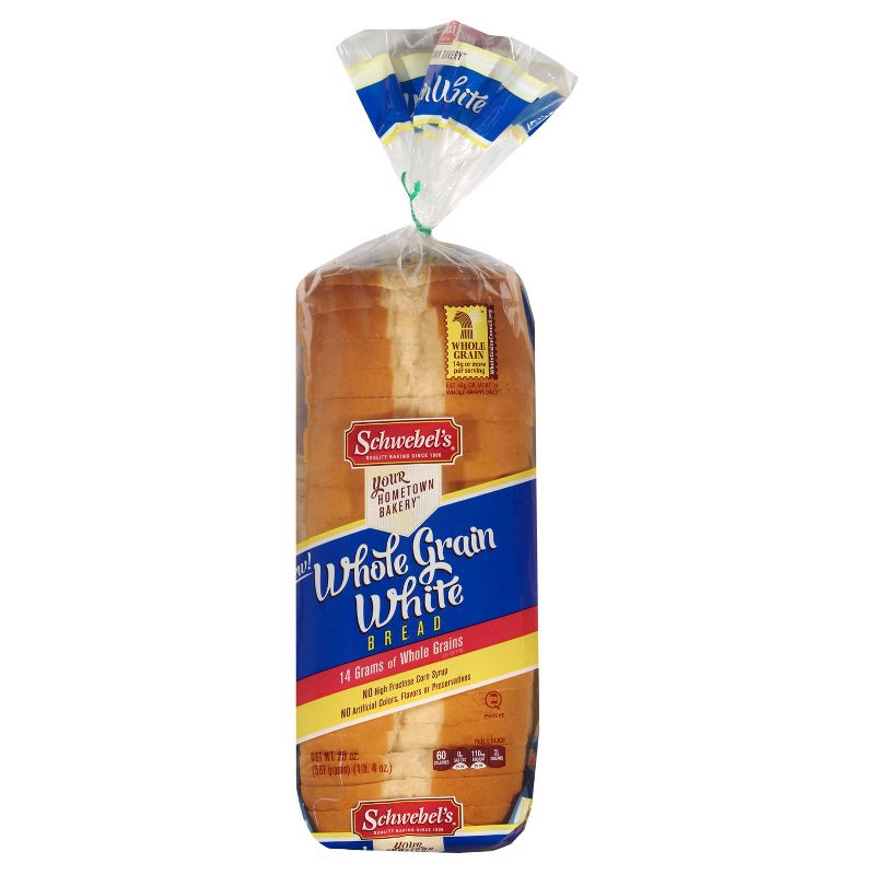 Schwebel's Whole Grain White Bread - 18oz