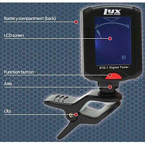 LyxPro Full Size Electric Guitar with 20w Amp, Package Includes All Accessories, Digital Tuner, Strings, Picks, Tremolo Bar, Shoulder Strap, and Case Bag Complete Beginner Starter kit Pack