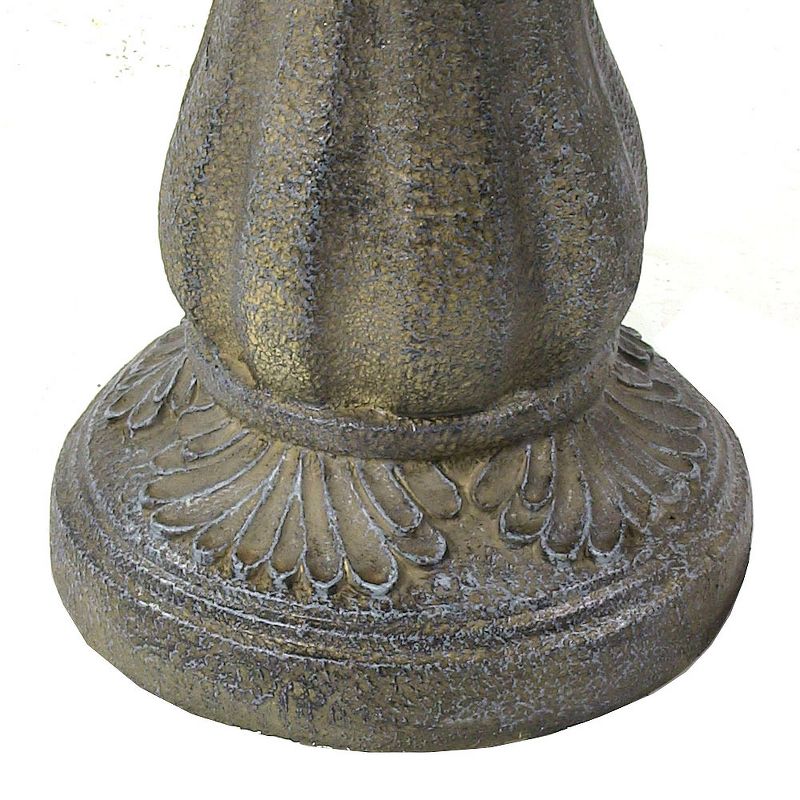 Chatsworth Two Tier Solar On Demand Fountain with Weathered Stone - Smart Solar