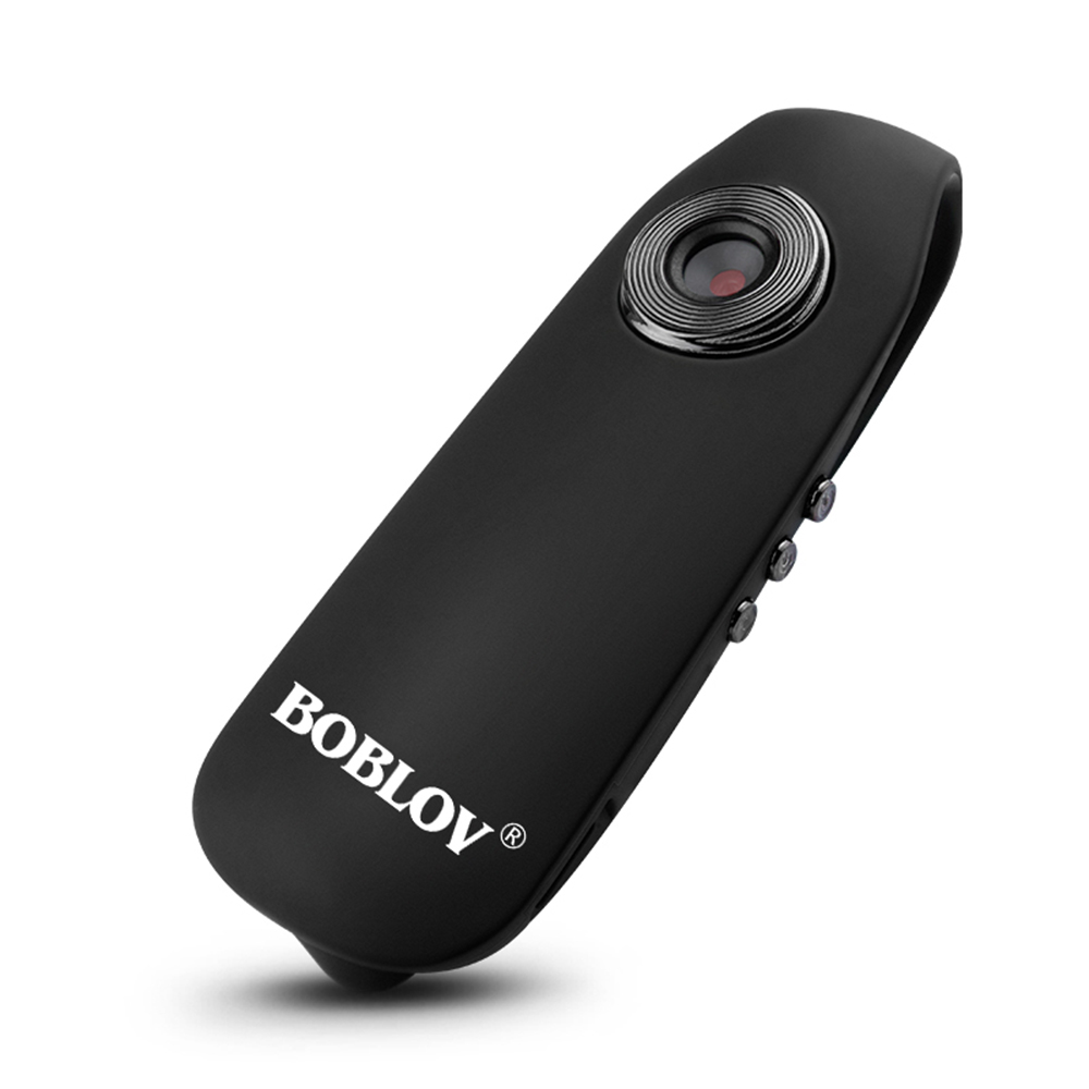 BOBLOV Mini Body Camera HD 1080P Body Cams , Audio Small Cameras with Back Clip