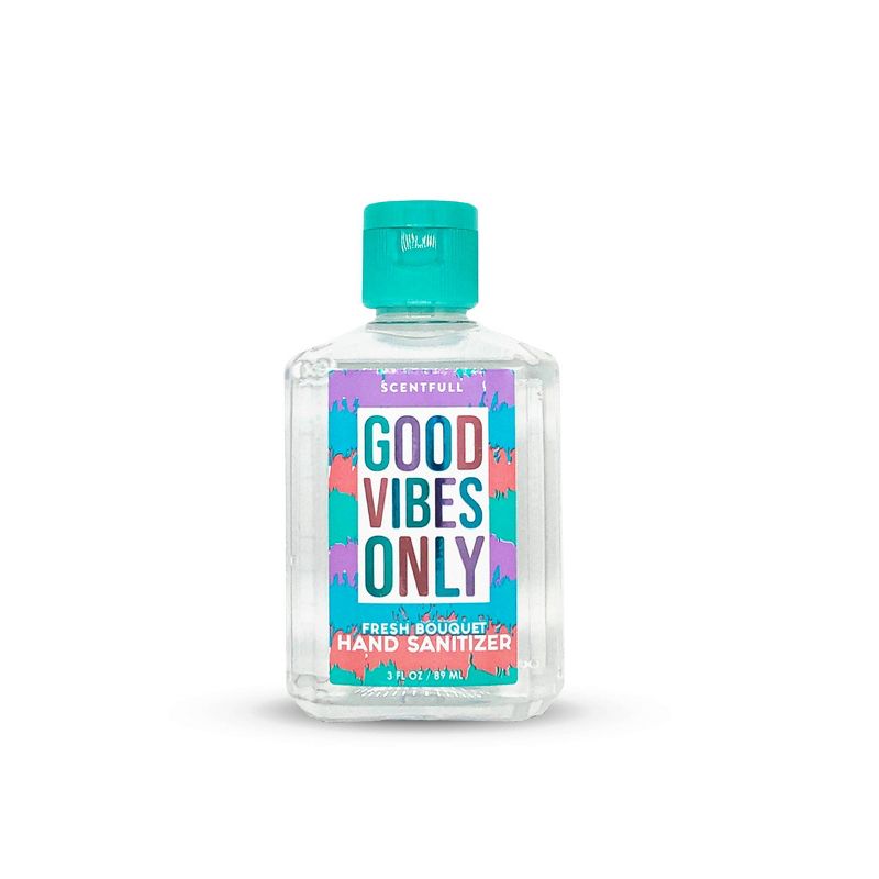Scentfull Good Vibes Only Hand Sanitizer - Trial Size - 3 fl oz
