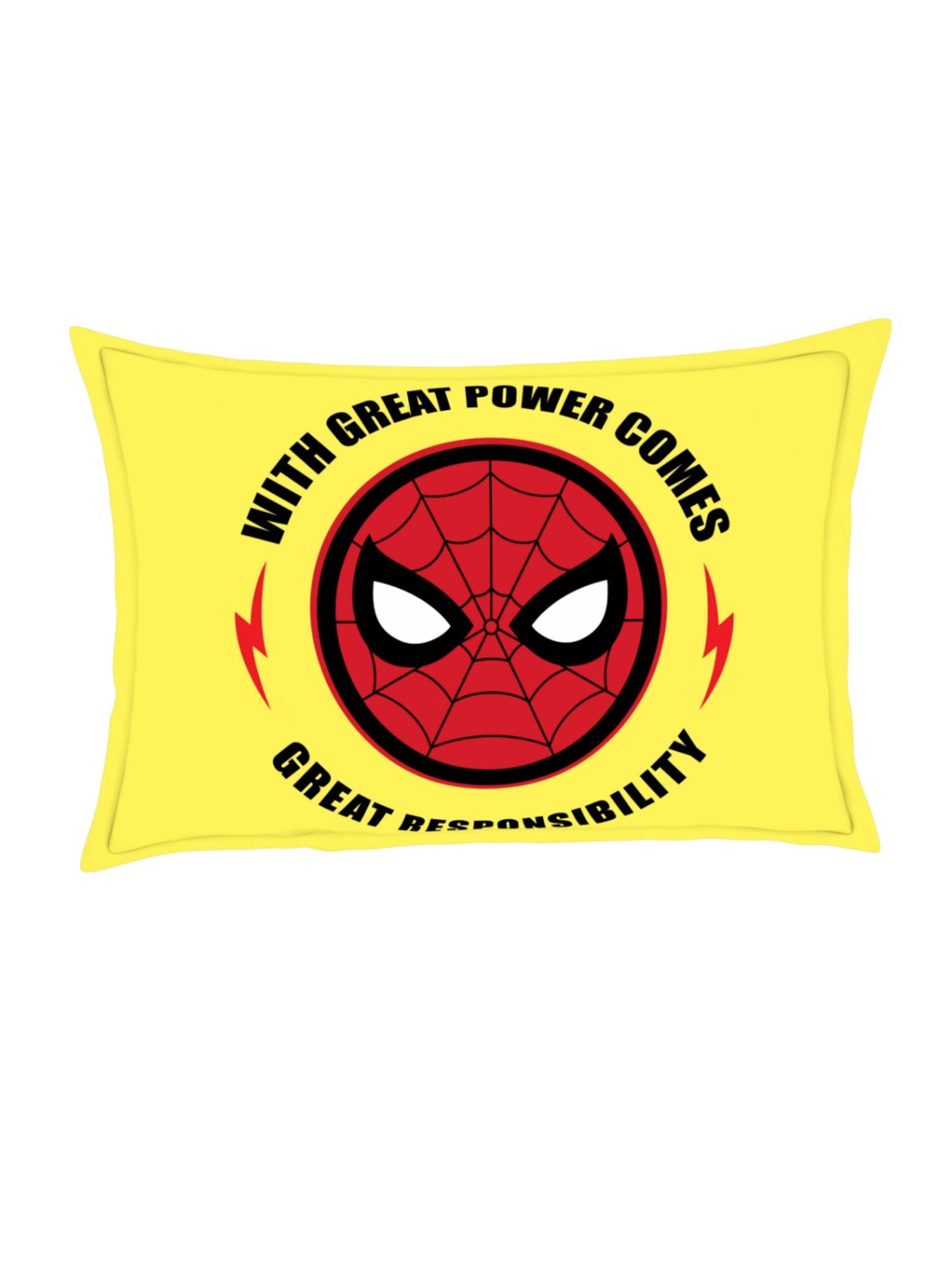 Spaces Character based Blue 180 TC Cotton Queen Bed Sheet with 2 Pillow Covers