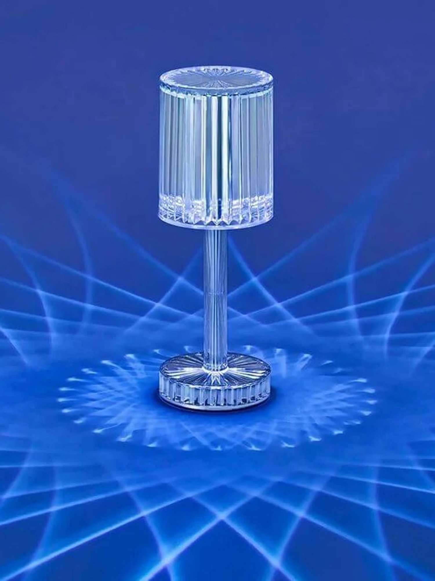 The Artment Transparent Glass Abstract Lamp