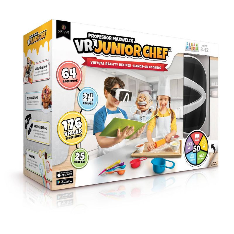 Abacus Professor Maxwell's VR Junior Chef Virtual Reality Learning System Hardware