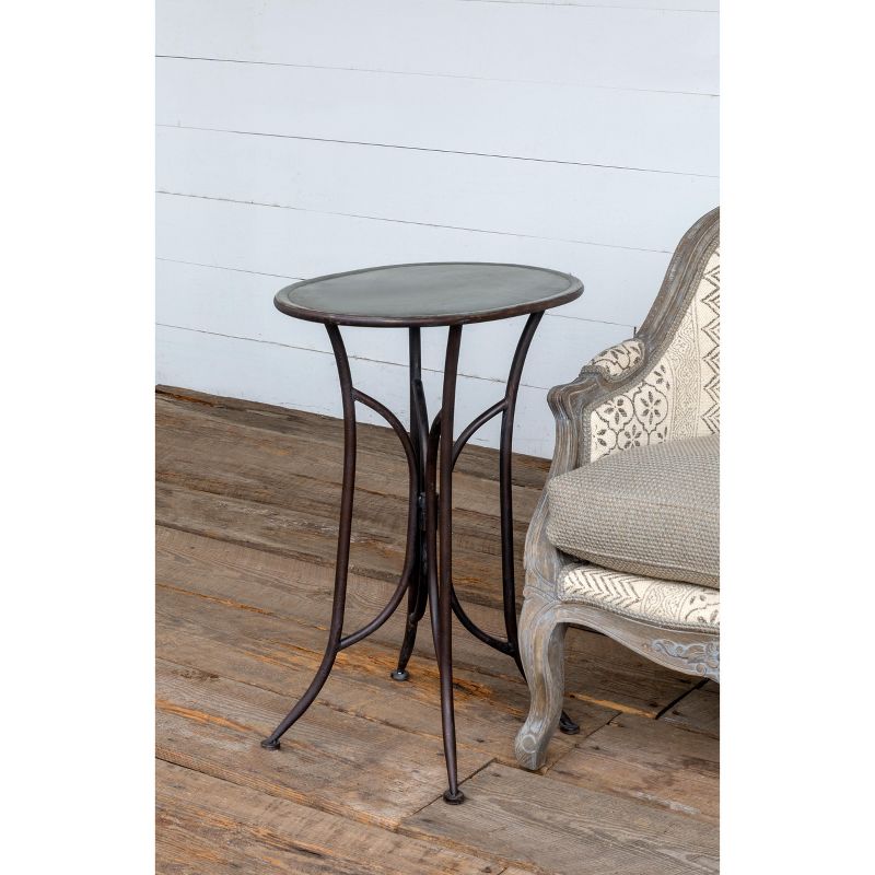 Park Hill Collection Metal Side Table