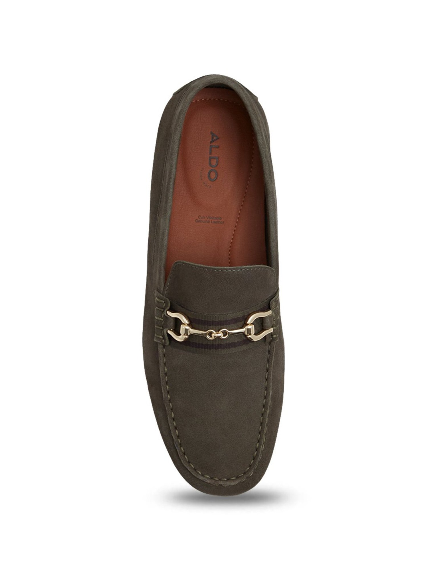 Aldo Men's Olive Casual Loafers