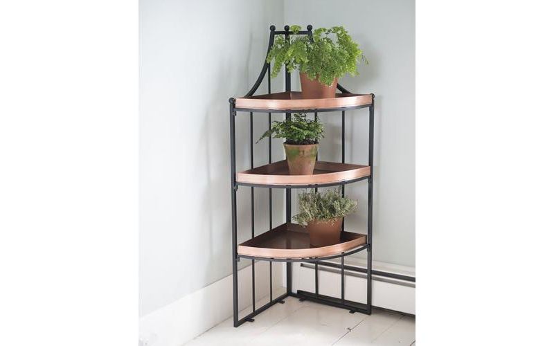 Essex Quarter Round Plant Stand - CURIO CRAFTS