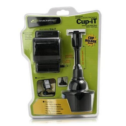 Bracketron UCH-101-BL Universal Cup-iT Cup Holder With Grip-iT