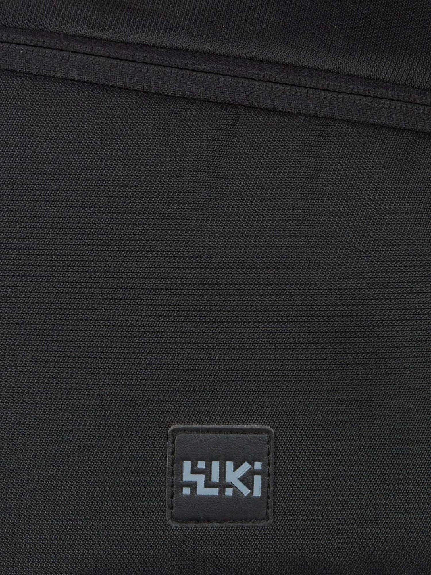 Wiki 24 Ltrs Black Medium Backpack