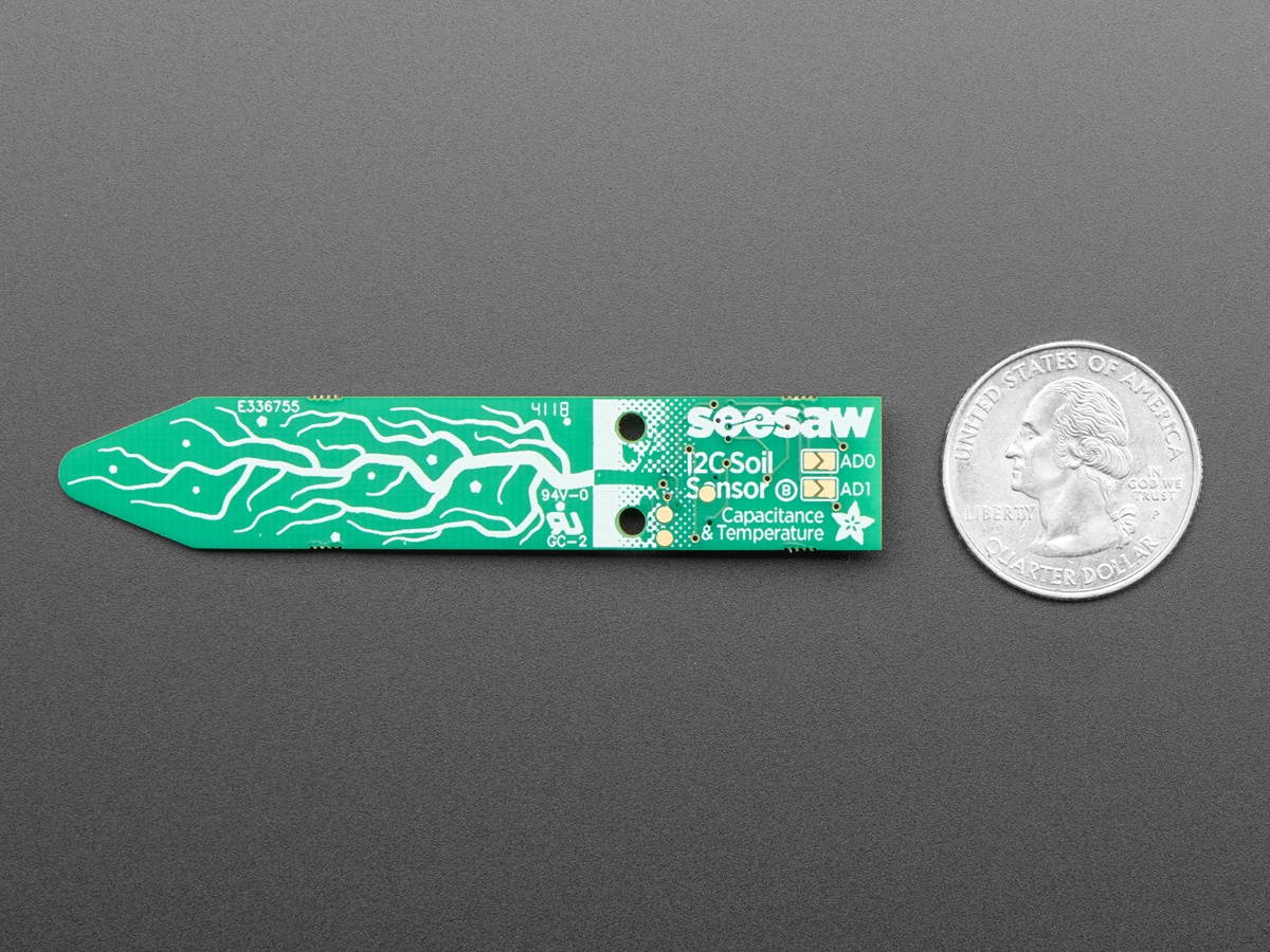 Adafruit STEMMA Soil Sensor - I2C Capacitive Moisture Sensor