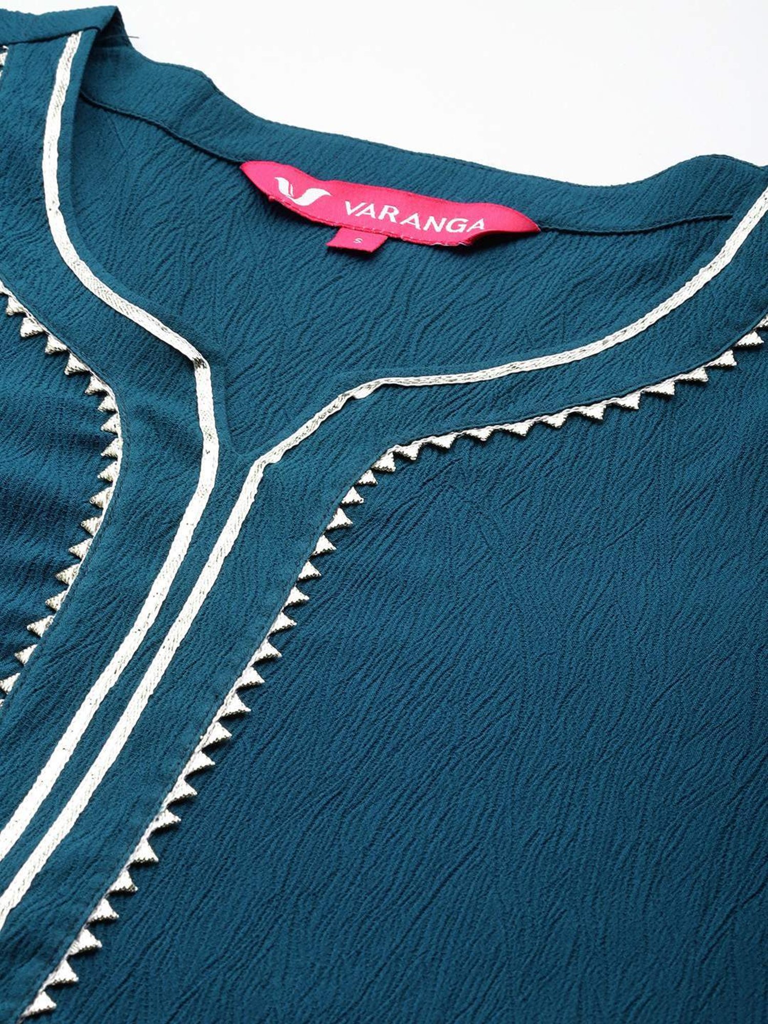 Varanga Blue Kurta Pant Set With Dupatta