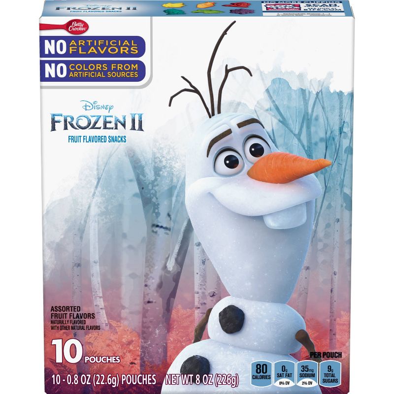 Betty Crocker Disney Frozen Fruit Snacks - 10ct