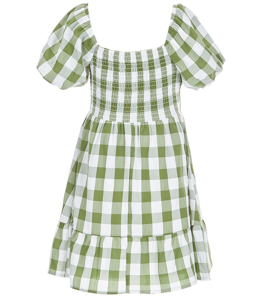 Guess Big Girls 7-16 Striped Overall Dress