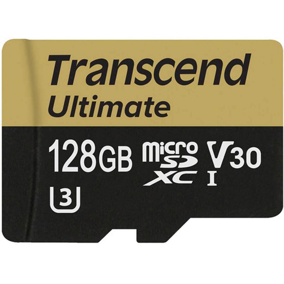 Transcend Micro SD Card MicroSDHC SDXC Cards 8GB / 16GB / 32GB / 64GB / 128GB Flash Memory Class 4/10 Speed 48MBs to 95MBs Storage DSLR Camera Video PC Phone (8GB Premium MicroSDHC)