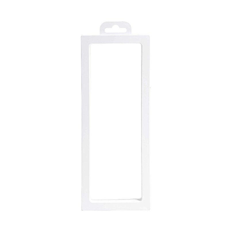 Juvale 3 Pack Floating Display Stands with Hanging Hook, 3D Floating Frame Display Holder for Challenge Coins, AA Medallions, Jewelry, White