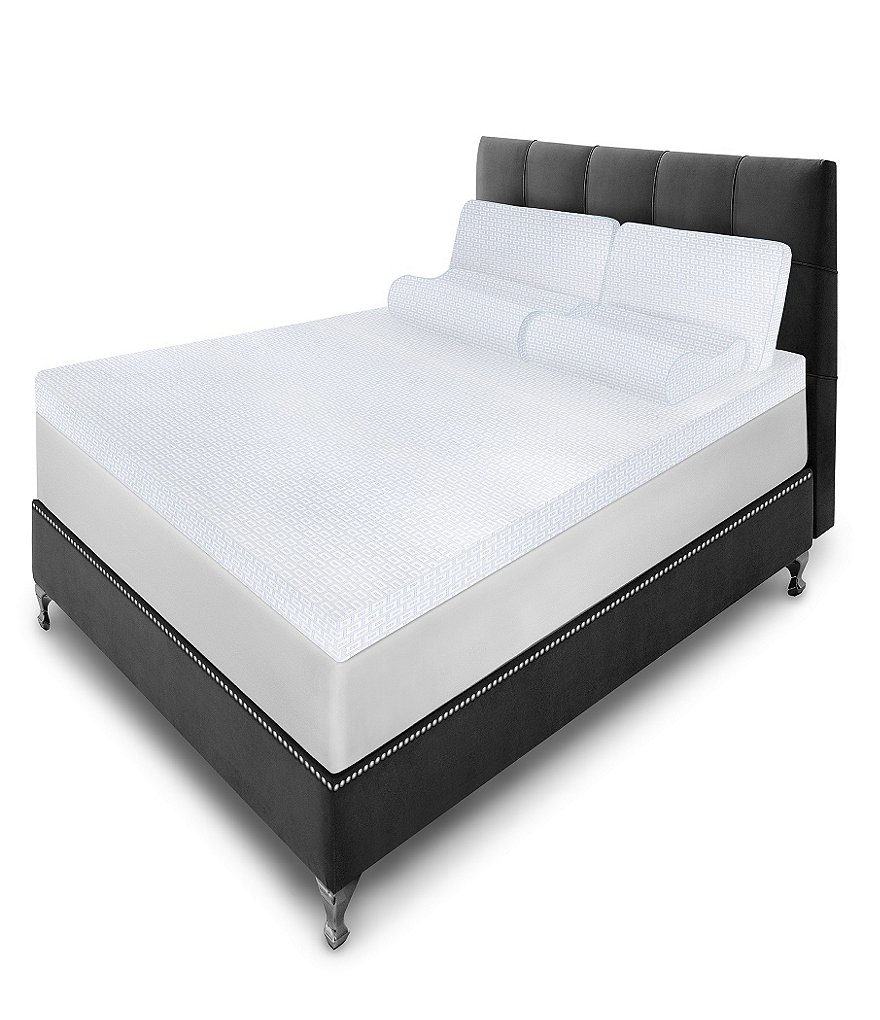 Sensorpedic SensorCOOL Elite Gel-Infused Memory Foam Mattress Topper