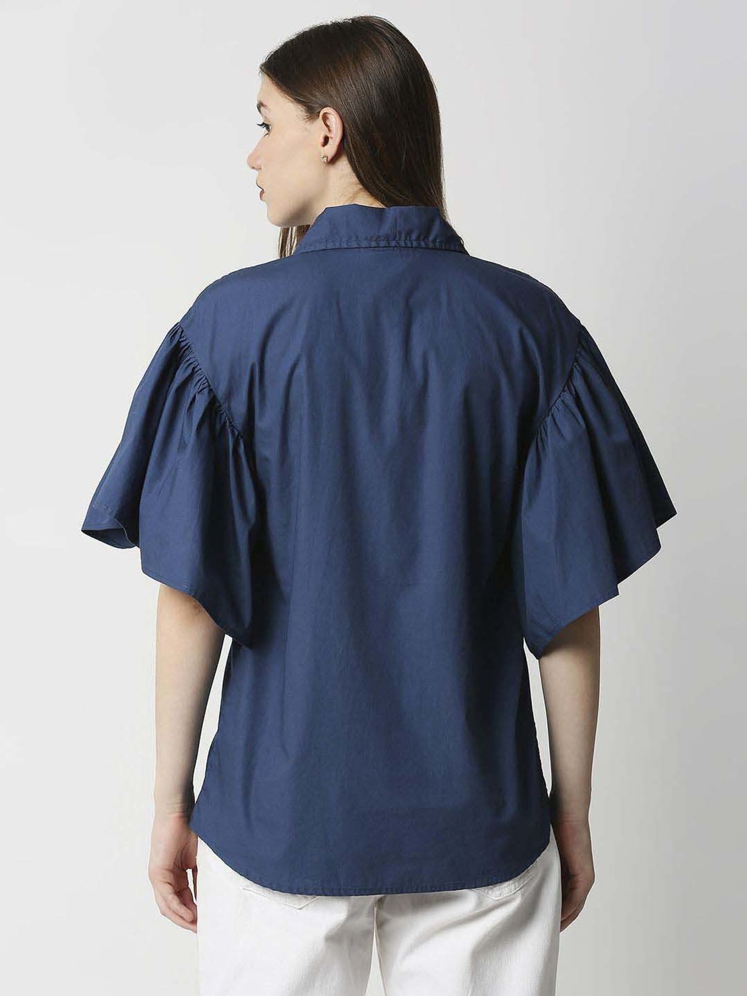 Remanika Blue Pure Cotton Shirt