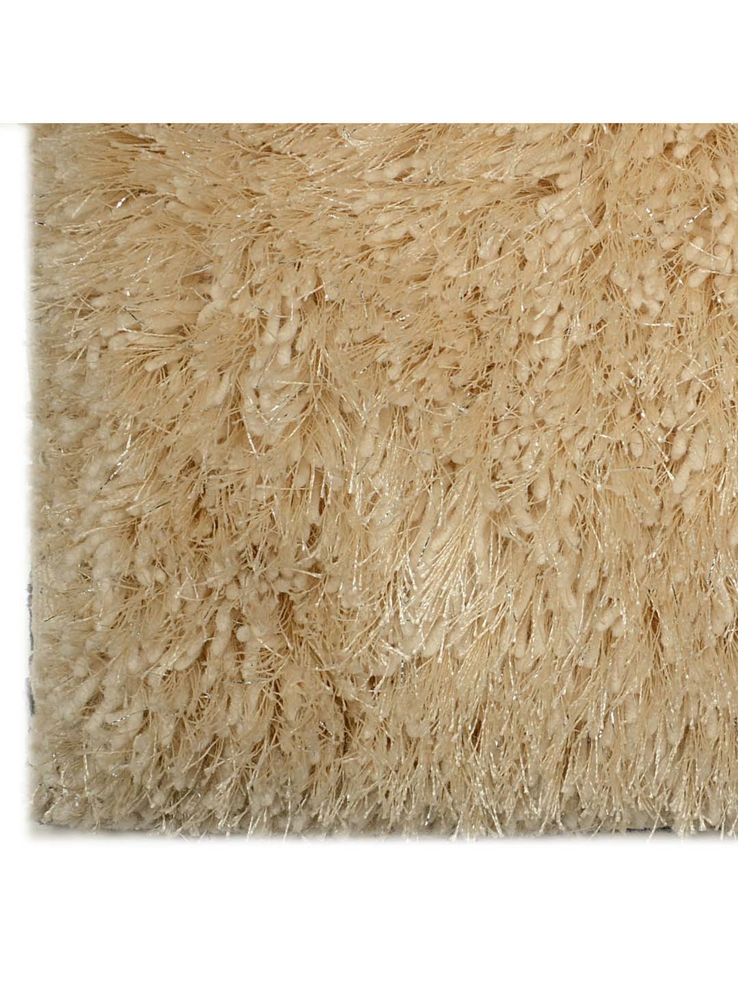 Saral Home Modern Beige Polyester Carpet - Set of 1