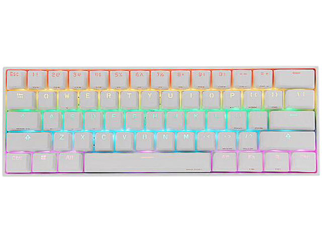 Anne Pro 2 60% Mechanical Keyboard Wired/Wireless Dual Mode Full RGB Double Shot PBT - Brown Switch