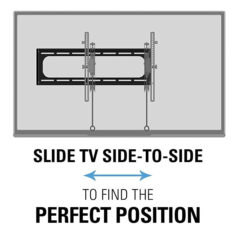 Advanced Tilt Premium TV Wall Mount for 46 90 FlatPanel TVs VLT6B1