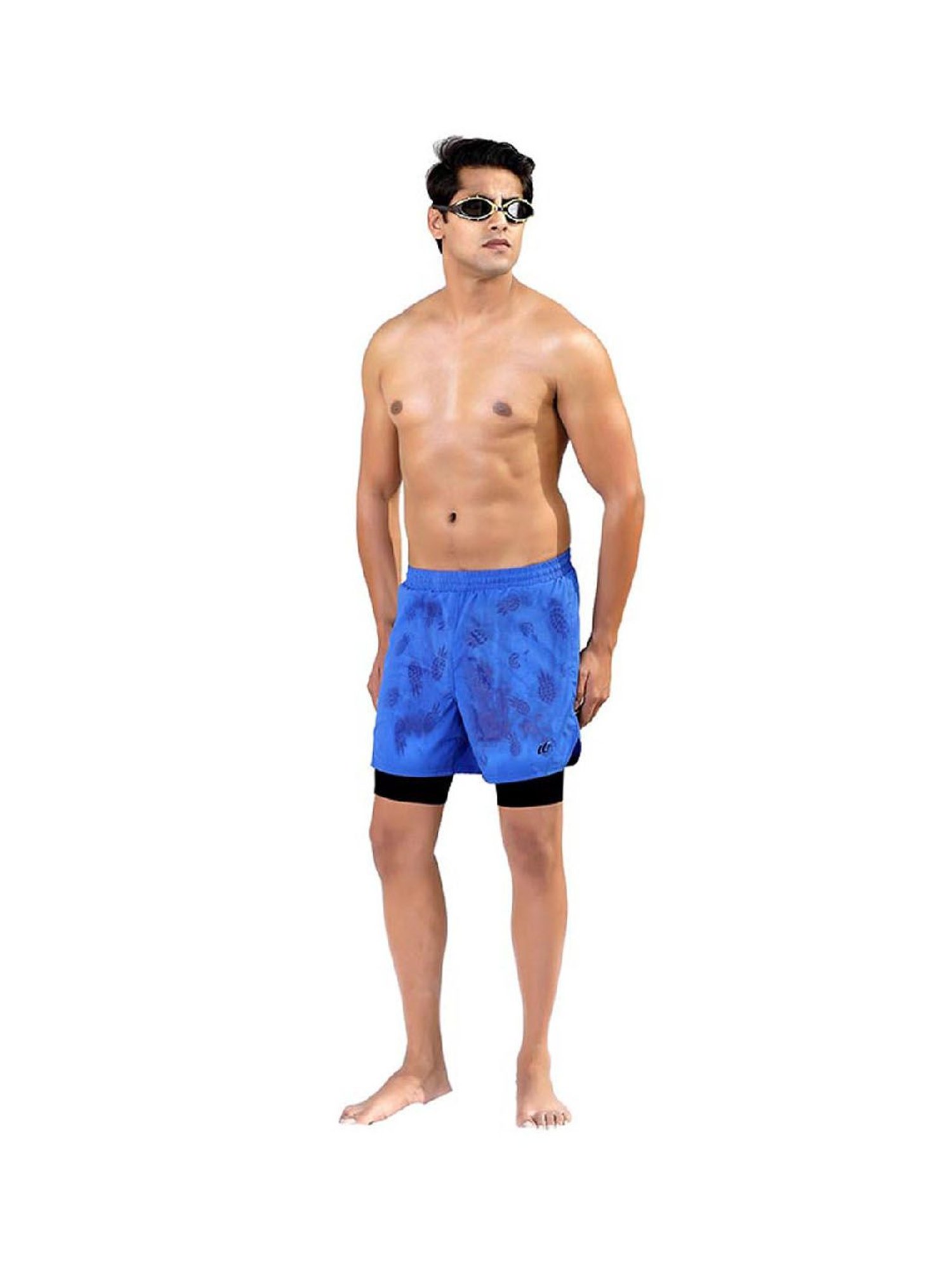 IO Blue Comfort Fit Shorts