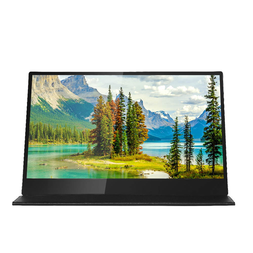 Portable Touchscreen Monitor Eyoyo 15.6" USB C Monitor 1080P IPS LCD Monitor Laptop Second Display Screen for Computer Mac Phone Xbox Switch PS4 for Traveling Working Gaming 2.5 hours of endurance