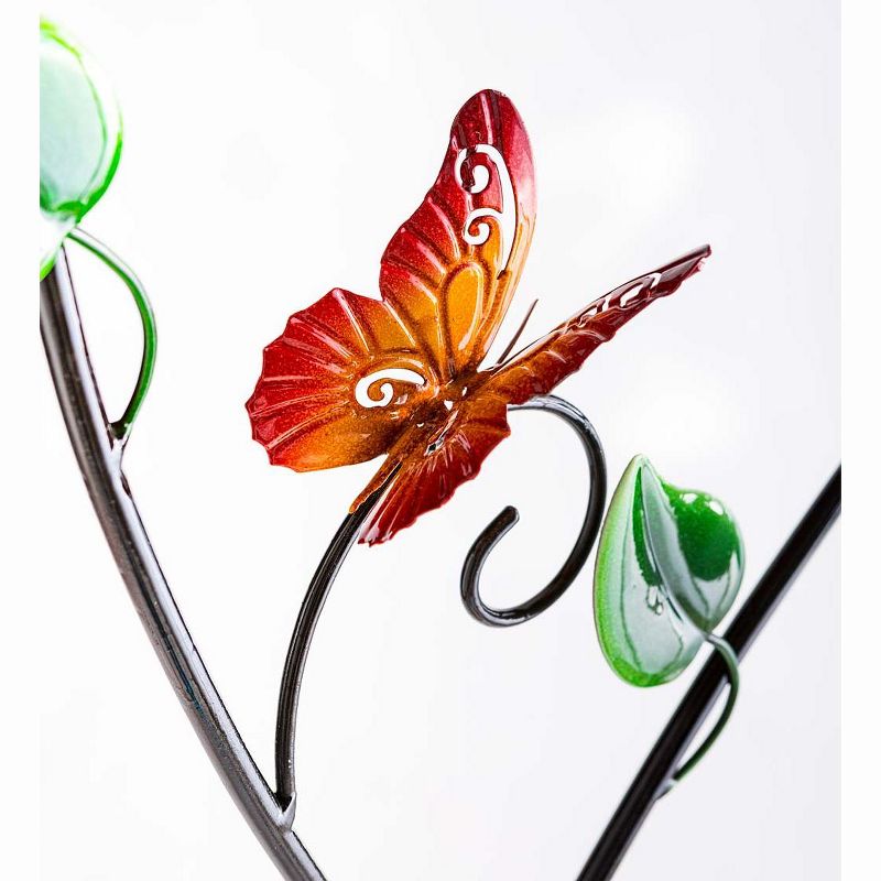 Wind & Weather Colorful Spinning Flowers Garden Stake and Wind Spinner