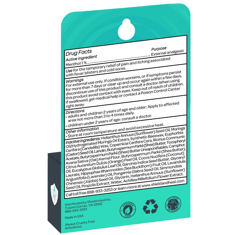 Shield+Heal Medicated Lip Balm - 2pk/0.30oz