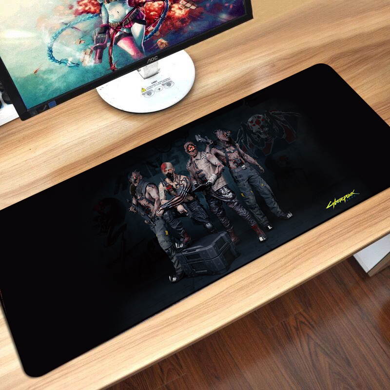 HISPETECH Large Gaming Mouse Pad for Cyberpunk 2077 Judy Alvarez V Samurai XL Computer Mousepad Custom
Speed Desk Mat For Laptop