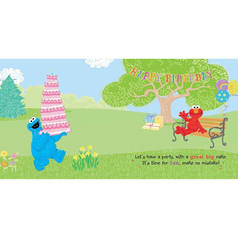 Happy Birthday! -  (Sesame Street Scribbles) (Hardcover)